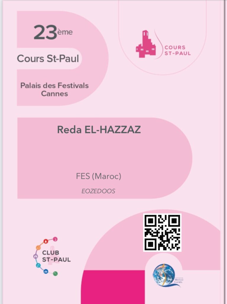 Retour sur les cours d&rsquo;expertise francophone du cancer du sein à St-Paul, Cannes